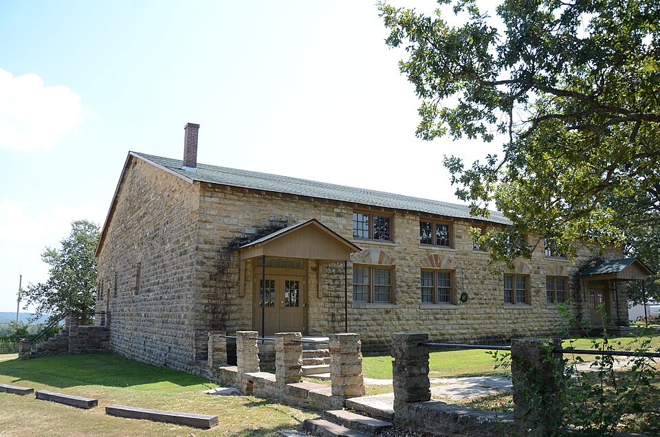 Photograph of Big Flat School Gymnasium