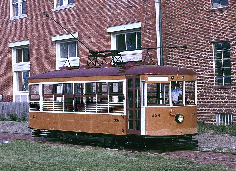 Photograph of Birney Safety Streetcar No. 224