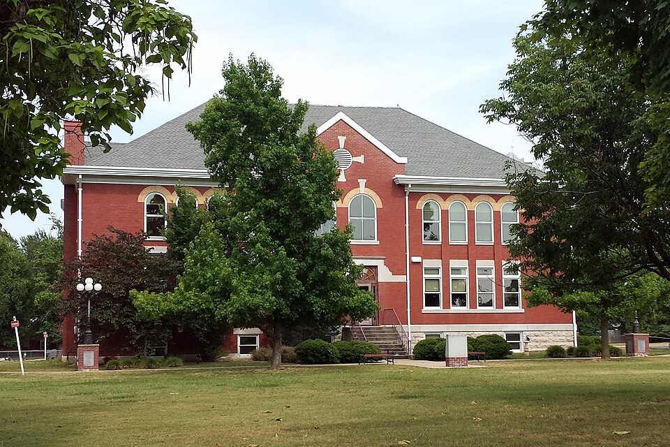 Photograph of Old Springdale High School
