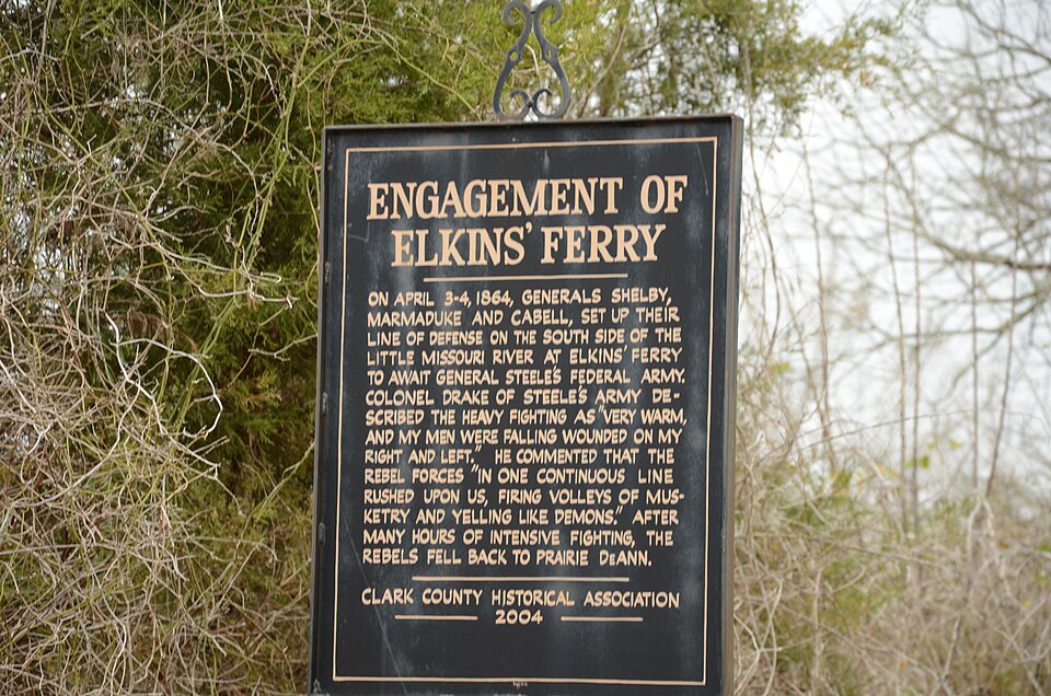 Photograph of Elkin's Ferry Battlefield