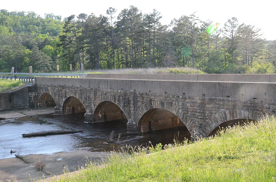 Photograph of Cove Lake Spillway Dam-Bridge