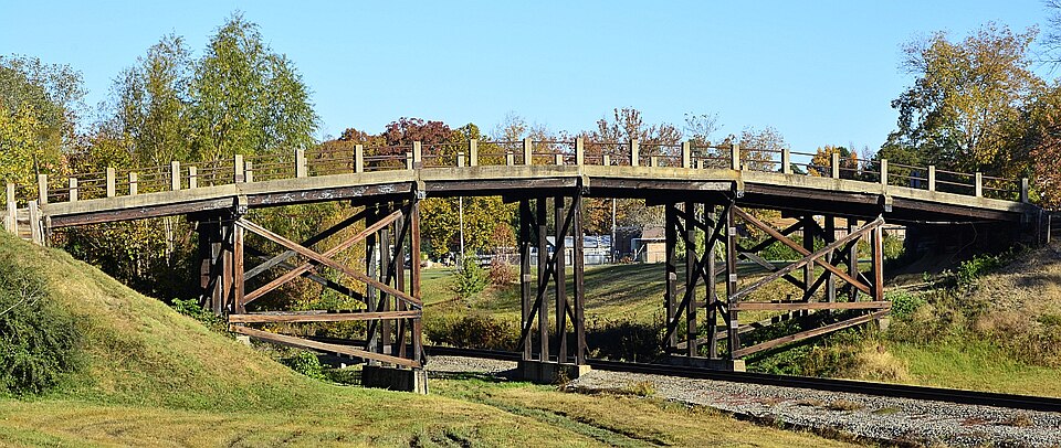 Photograph of West James Street Overpass