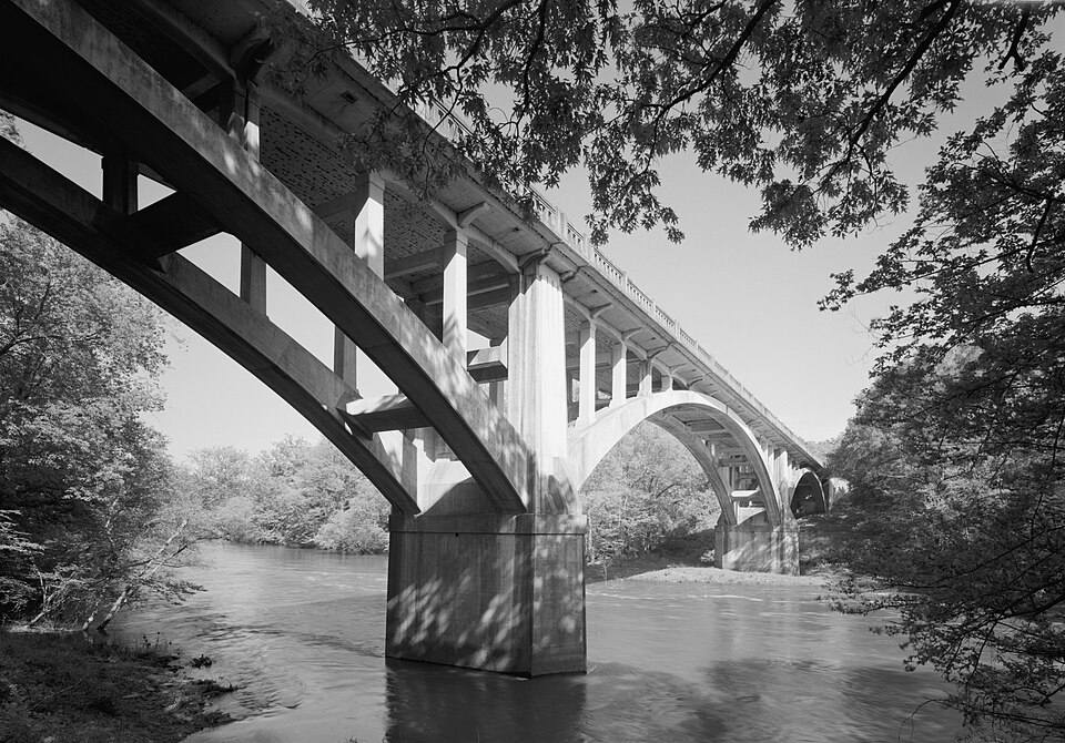 Photograph of Fourche LaFave River Bridge