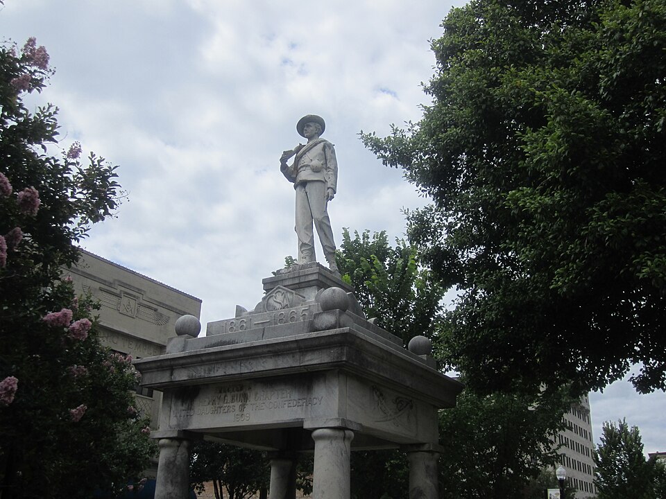 Photograph of El Dorado Confederate Monument