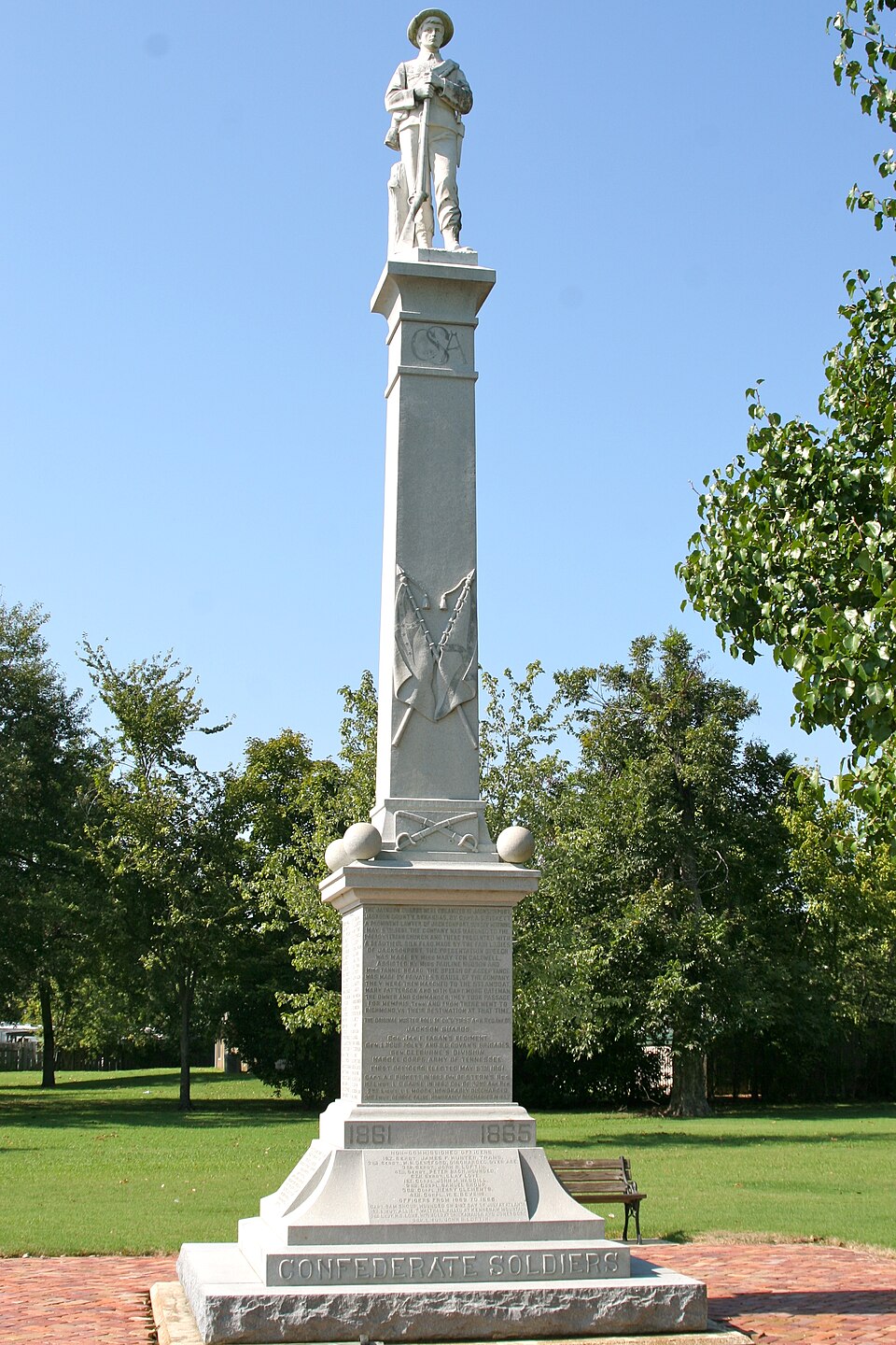 Photograph of Jackson Guards Memorial