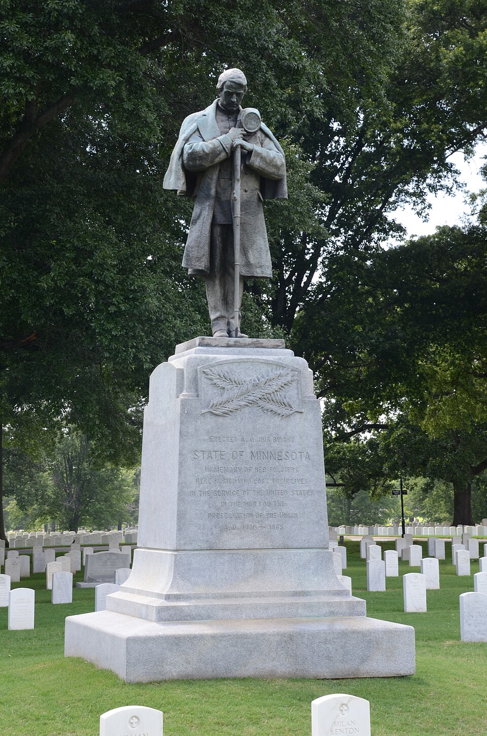 Photograph of Minnesota Monument