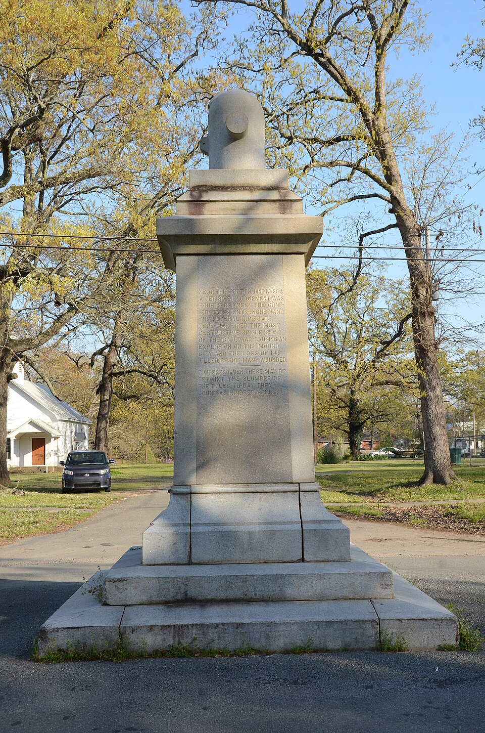 Photograph of St. Charles Battle Monument