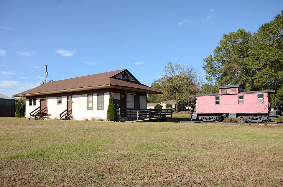Photograph of Glenwood Iron Mountain Railroad Depot