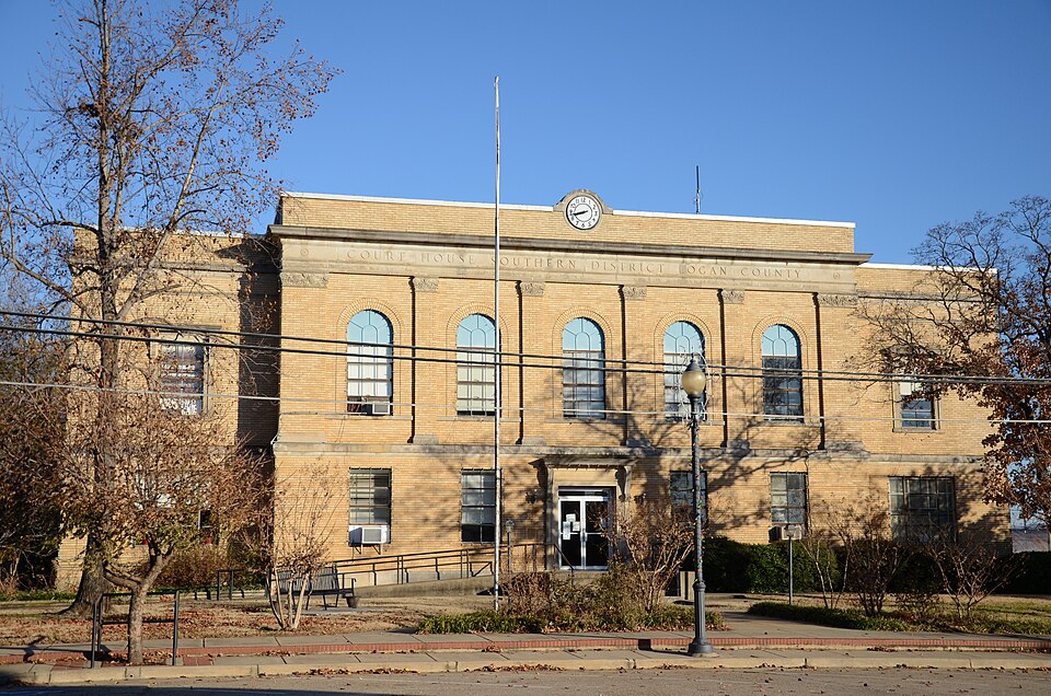 Photograph of Logan County Courthouse, Southern Judicial District