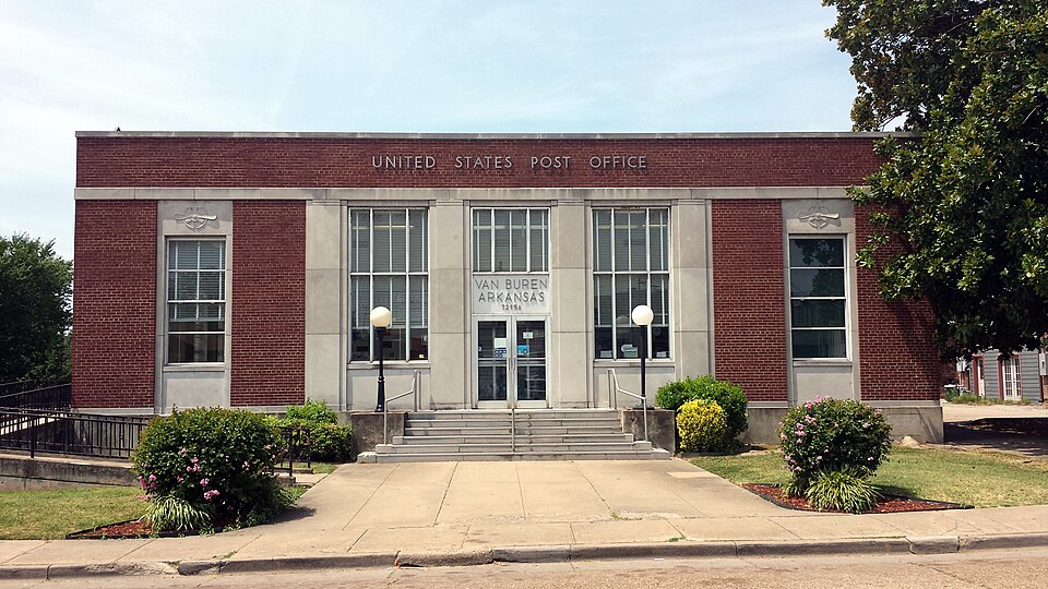 Photograph of Van Buren Post Office