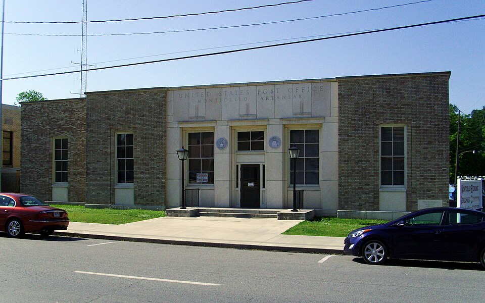 Photograph of Monticello Post Office