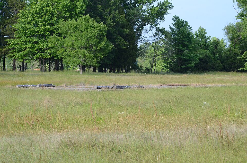 Photograph of Titan II ICBM Launch Complex 374-5 Site