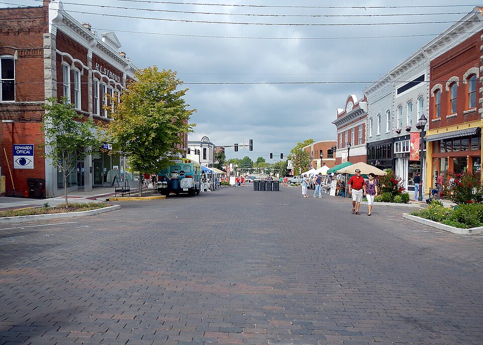 Photograph of Rogers Commercial Historic District