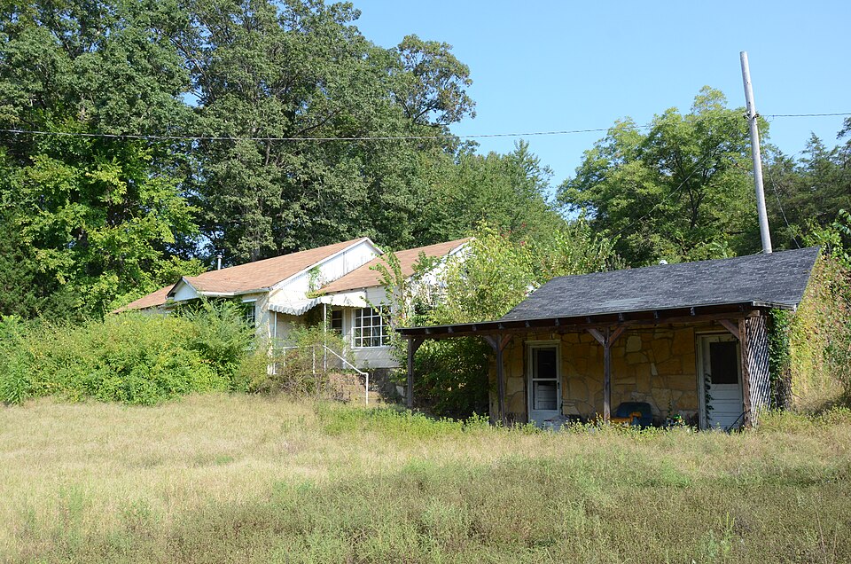 Photograph of Web Long House and Motel