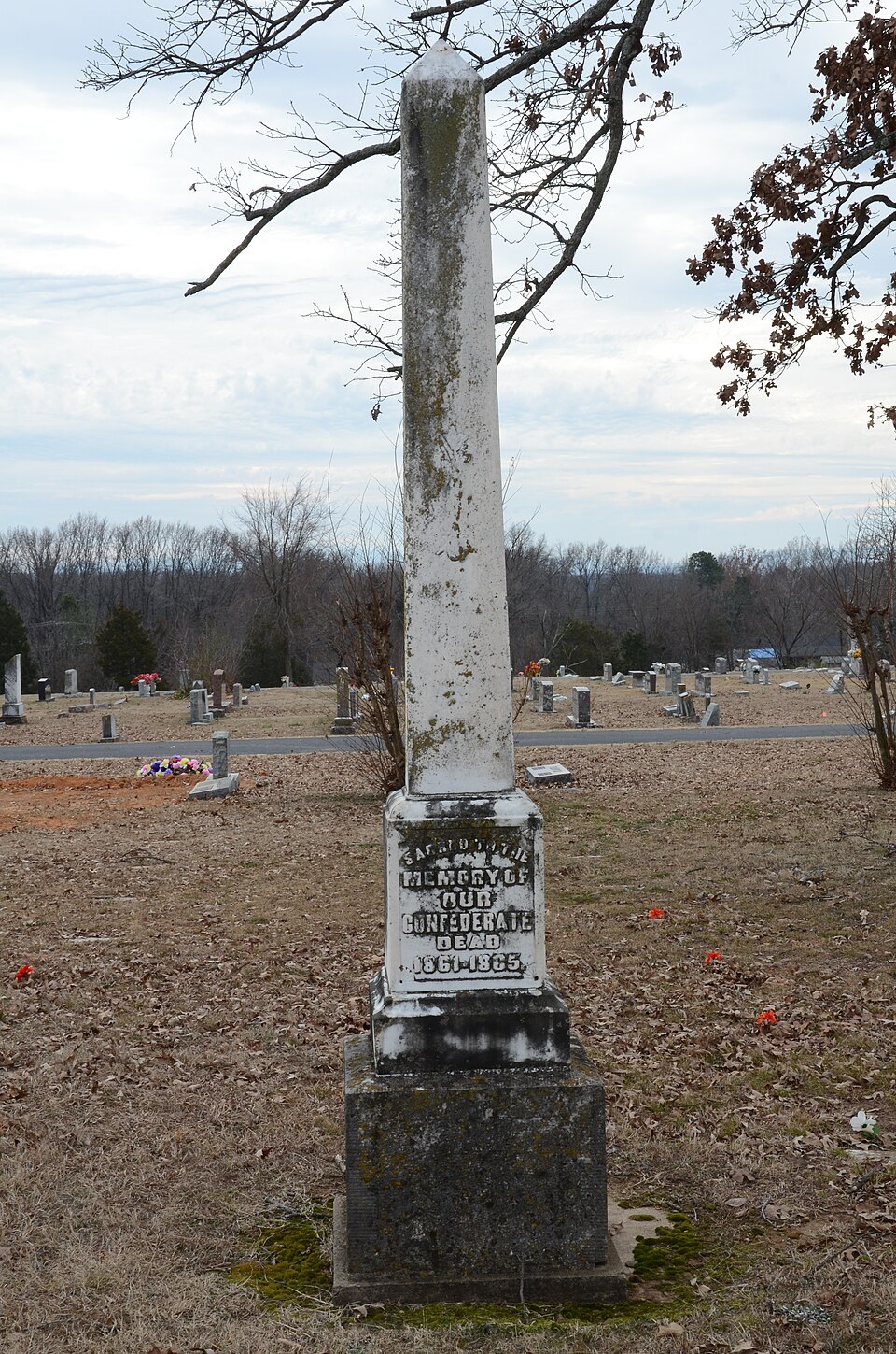 Photograph of Clarksville Confederate Monument