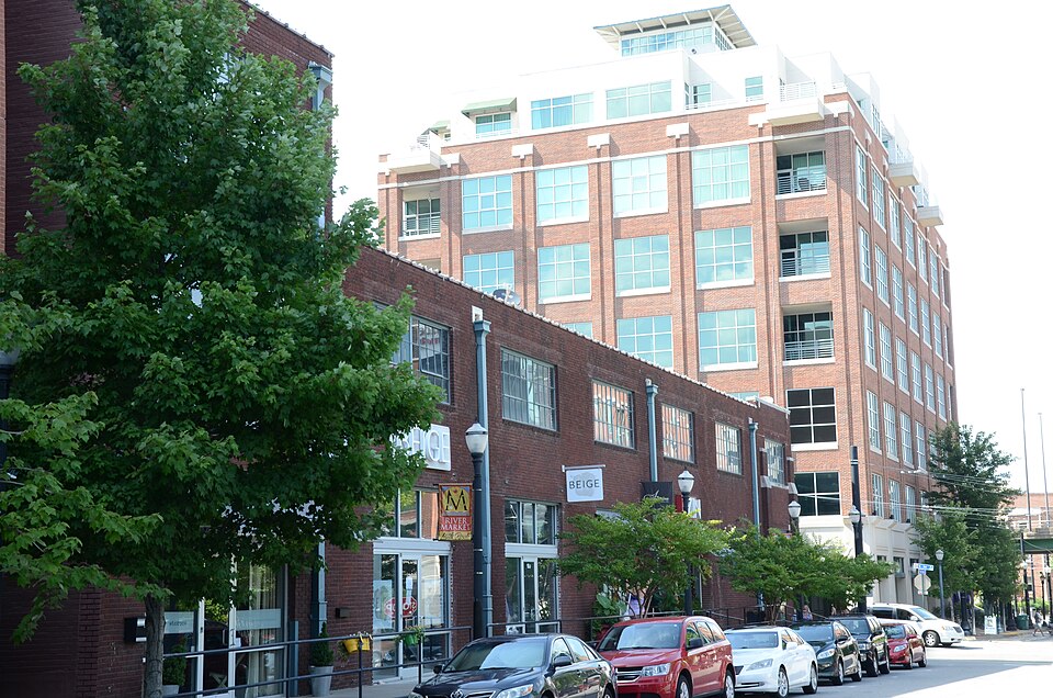 Photograph of Tuf Nut Historic Commercial District