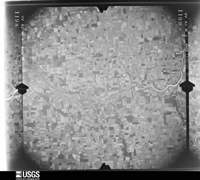 U.S. Geological Survey aerial photograph, 1952-09-16, scale 1:69000