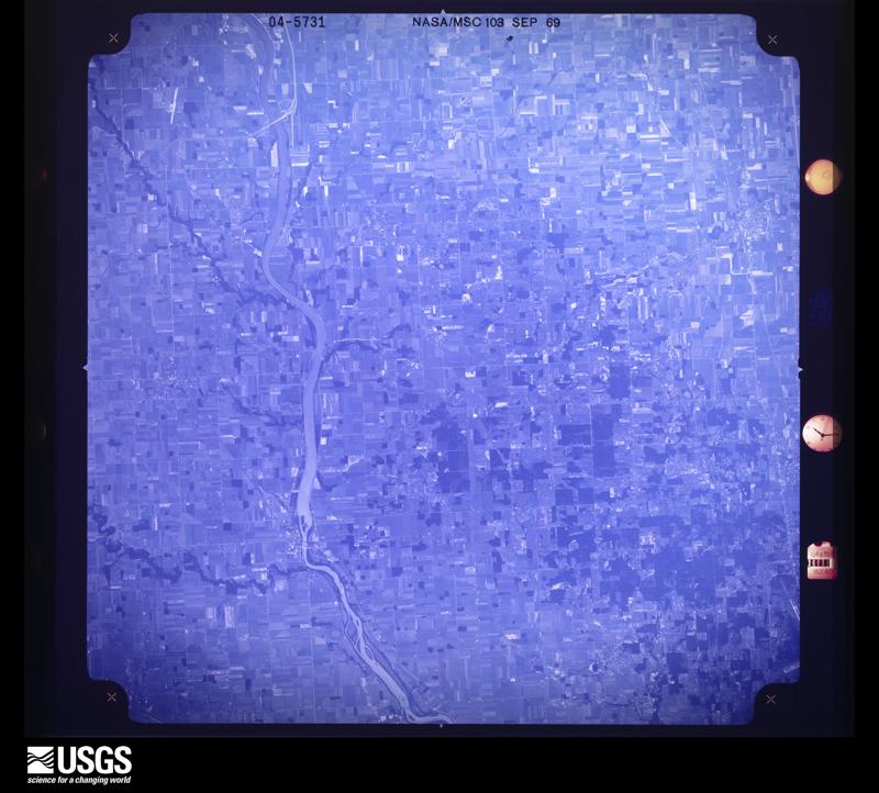 U.S. Geological Survey aerial photograph, 1969-09-12, scale 1:121422