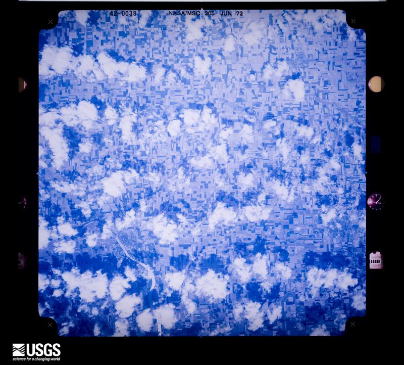 U.S. Geological Survey aerial photograph, 1972-06-10, scale 1:119821