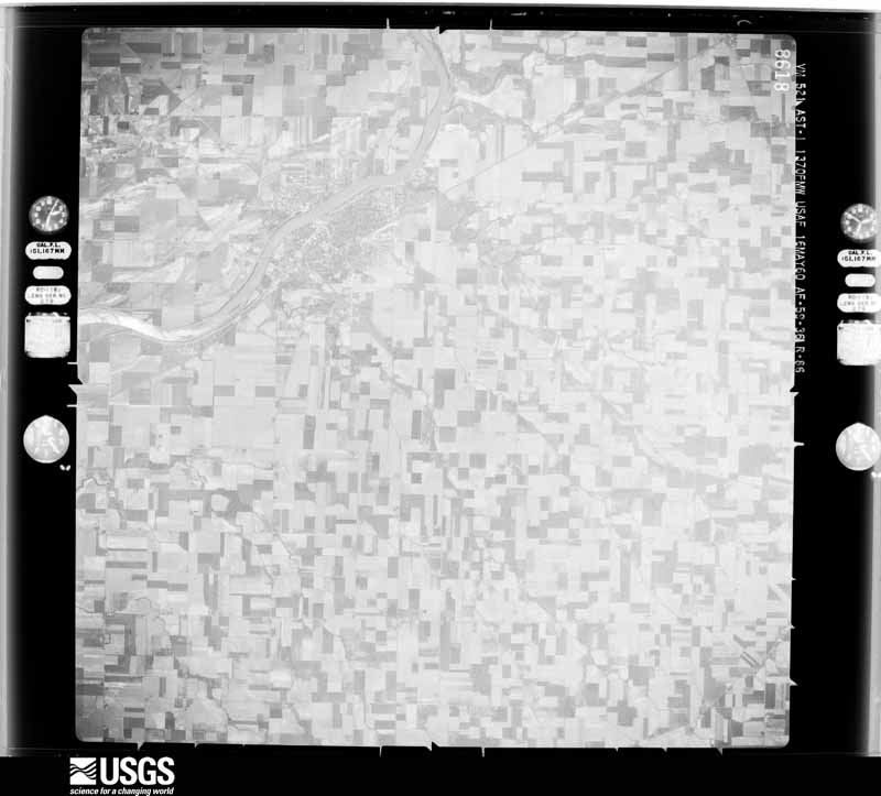 U.S. Geological Survey aerial photograph, 1960-05-16, scale 1:60000