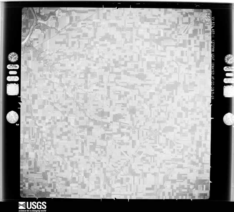 U.S. Geological Survey aerial photograph, 1960-05-16, scale 1:60000