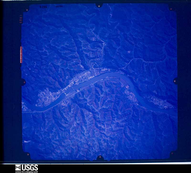 U.S. Geological Survey aerial photograph, 1978-10-29, scale 1:67000