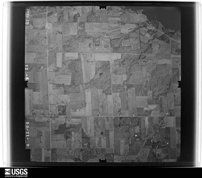 U.S. Geological Survey aerial photograph, 1960-04-12, scale 1:17000