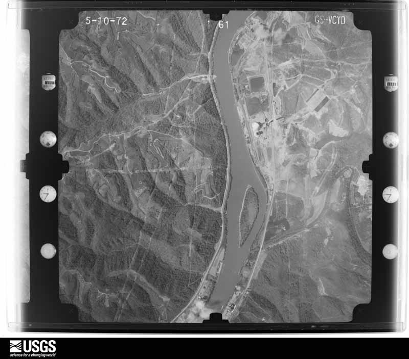 U.S. Geological Survey aerial photograph, 1972-05-11, scale 1:24000