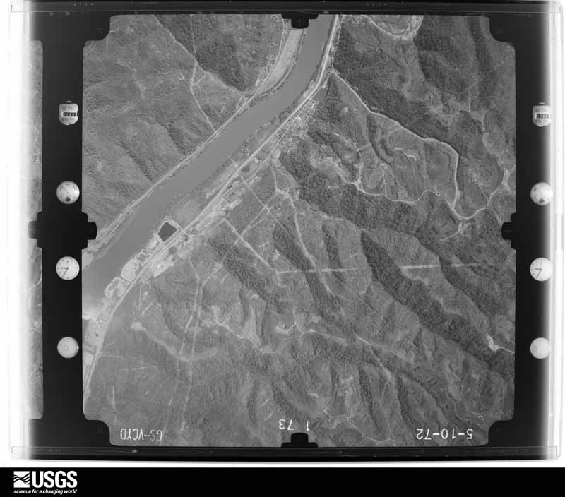 U.S. Geological Survey aerial photograph, 1972-05-11, scale 1:24000