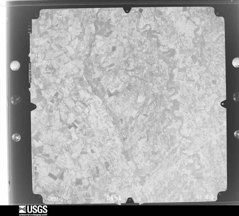 U.S. Geological Survey aerial photograph, 1979-11-01, scale 1:80000