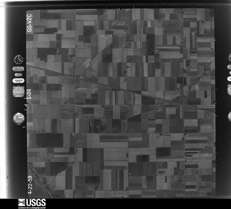 U.S. Geological Survey aerial photograph, 1959-04-23, scale 1:24000