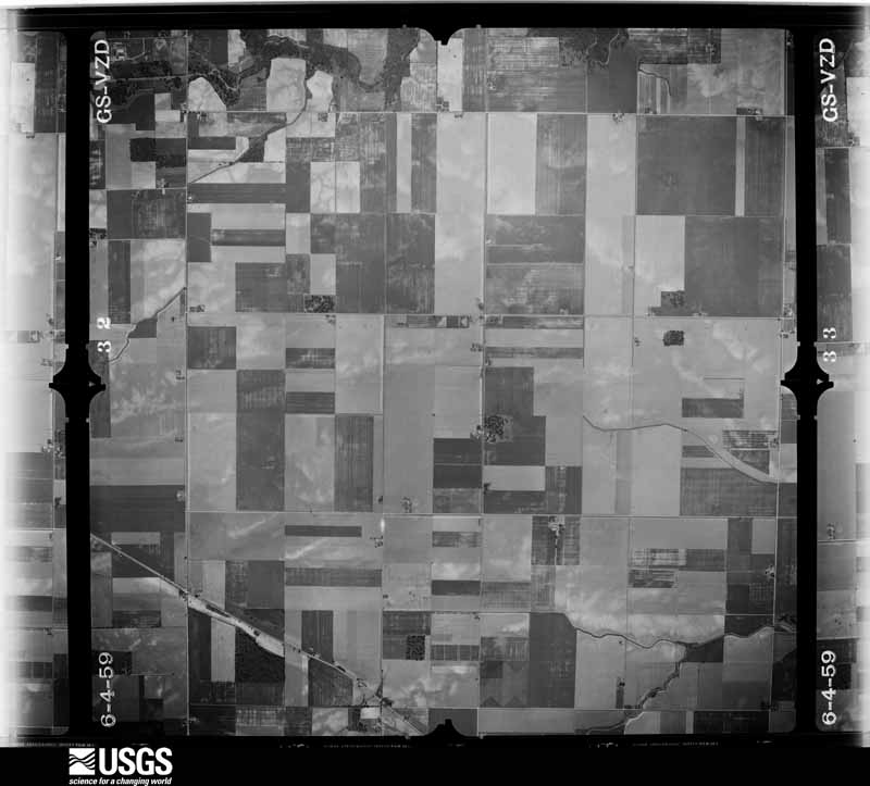 U.S. Geological Survey aerial photograph, 1959-06-04, scale 1:24000