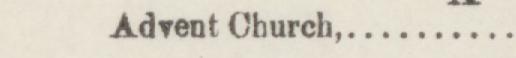 The line reading Advent Church in the 1887 atlas index