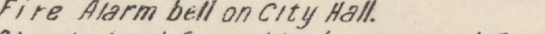 The line reading Alarm bell on City Hall in the 1922 atlas index