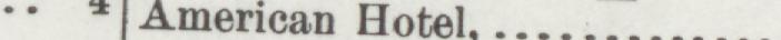 The line reading American Hotel in the 1895 atlas index