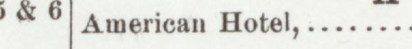 The line reading American Hotel in the 1907 atlas index