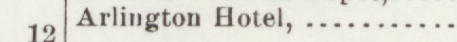 The line reading Arlington Hotel in the 1898 atlas index