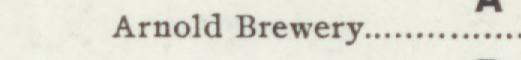 The line reading Arnold Brewery in the 1901 atlas index