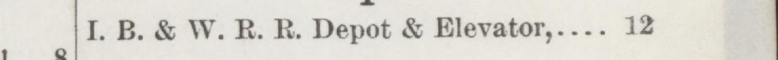 The line reading B.& W. R.R.Depot & Elevator in the 1890 atlas index