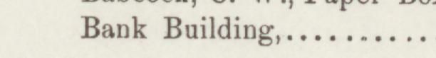 The line reading Bank Building in the 1889 atlas index