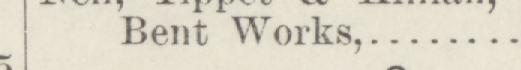 The line reading Bent Works in the 1884 atlas index