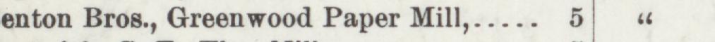 The index line reading Bros., Greenwood Paper Mill in the 1895 atlas