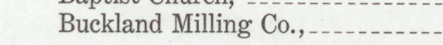 The line reading Buckland Milling Co in the 1910 atlas index