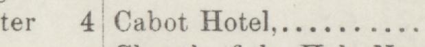 The line reading Cabot Hotel in the 1885 atlas index
