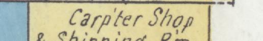 The line reading Carpter Shop in the 1906 atlas index
