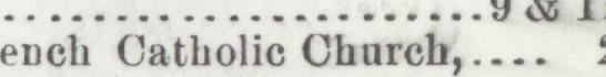 The index line reading Catholic Church in the 1900 atlas