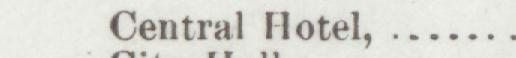 The line reading Central Hotel in the 1895 atlas index