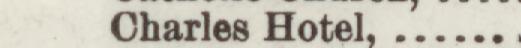 The line reading Charles Hotel in the 1895 atlas index