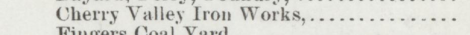 The line reading Cherry Valley Iron Works in the 1893 atlas index
