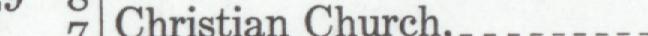 The line reading Christian Church in the 1946 atlas index